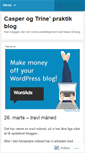 Mobile Screenshot of casperogtrine.wordpress.com