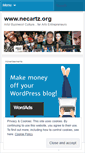 Mobile Screenshot of necartz.wordpress.com