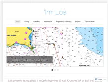 Tablet Screenshot of imiloa.wordpress.com