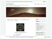 Tablet Screenshot of eucosmico.wordpress.com