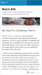 Mobile Screenshot of noasark.wordpress.com