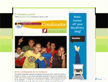 Tablet Screenshot of catalizadorforo.wordpress.com