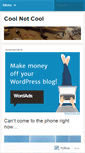 Mobile Screenshot of coolandnotcool.wordpress.com