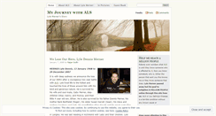 Desktop Screenshot of myjourneyals.wordpress.com