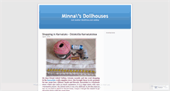 Desktop Screenshot of minnasdollhouses.wordpress.com