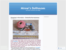 Tablet Screenshot of minnasdollhouses.wordpress.com