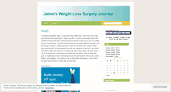 Desktop Screenshot of jaimesjourney.wordpress.com