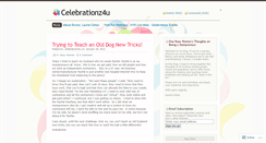 Desktop Screenshot of celebrationz4u.wordpress.com