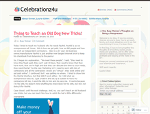 Tablet Screenshot of celebrationz4u.wordpress.com