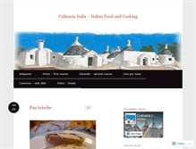 Tablet Screenshot of culinariaitalia.wordpress.com