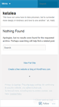 Mobile Screenshot of kelalea.wordpress.com