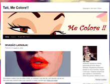 Tablet Screenshot of mecolore.wordpress.com