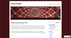 Desktop Screenshot of coralcharitas.wordpress.com