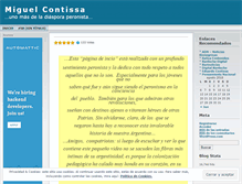 Tablet Screenshot of miguelcontissa.wordpress.com