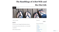 Desktop Screenshot of ahotwifeandherhotlife.wordpress.com