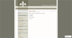 Desktop Screenshot of completecooking.wordpress.com