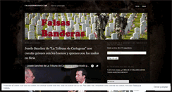 Desktop Screenshot of falsasbanderas.wordpress.com