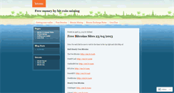 Desktop Screenshot of bitcoins.wordpress.com