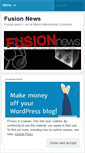 Mobile Screenshot of miufusion.wordpress.com
