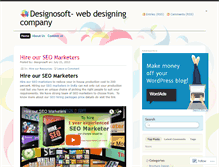 Tablet Screenshot of designosoft.wordpress.com