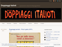 Tablet Screenshot of doppiaggiitalioti.wordpress.com