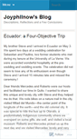 Mobile Screenshot of joyphilnow.wordpress.com