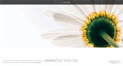 Desktop Screenshot of giannilucha.wordpress.com