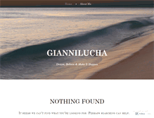 Tablet Screenshot of giannilucha.wordpress.com