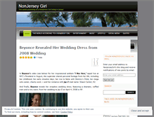 Tablet Screenshot of nonjerseygirl.wordpress.com