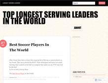 Tablet Screenshot of longestservingleaders.wordpress.com