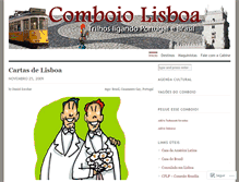 Tablet Screenshot of comboiolisboa.wordpress.com