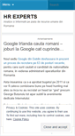 Mobile Screenshot of hrexperts.wordpress.com