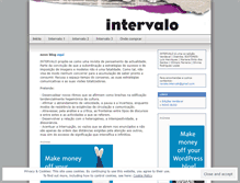 Tablet Screenshot of intervalo.wordpress.com