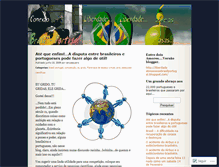 Tablet Screenshot of conexaobrasilportugal.wordpress.com
