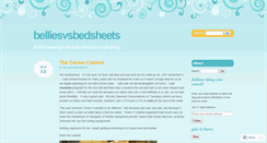 Desktop Screenshot of belliesvsbedsheets.wordpress.com