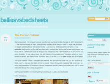 Tablet Screenshot of belliesvsbedsheets.wordpress.com