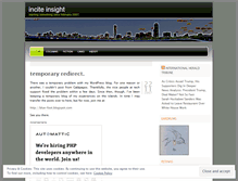 Tablet Screenshot of inciteinsight.wordpress.com