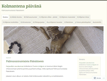 Tablet Screenshot of 3paivana.wordpress.com
