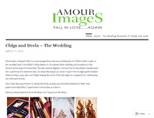 Tablet Screenshot of amourimages.wordpress.com