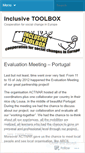 Mobile Screenshot of inclusivetoolbox.wordpress.com