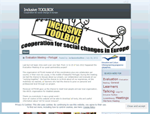 Tablet Screenshot of inclusivetoolbox.wordpress.com