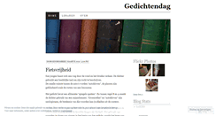 Desktop Screenshot of gedichten.wordpress.com