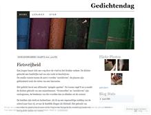 Tablet Screenshot of gedichten.wordpress.com