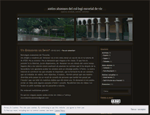 Tablet Screenshot of escorialanticsalumnes.wordpress.com
