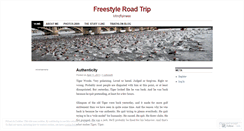 Desktop Screenshot of freestyleroadtrip.wordpress.com