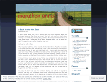 Tablet Screenshot of marathonanna.wordpress.com