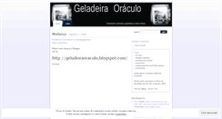 Desktop Screenshot of geladeiraoraculo.wordpress.com