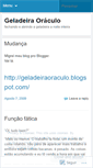 Mobile Screenshot of geladeiraoraculo.wordpress.com