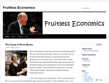 Tablet Screenshot of fruitlesseconomics.wordpress.com