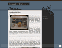 Tablet Screenshot of innovativeenclosure.wordpress.com